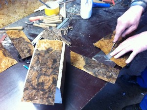 Cutting veneer for uFonken